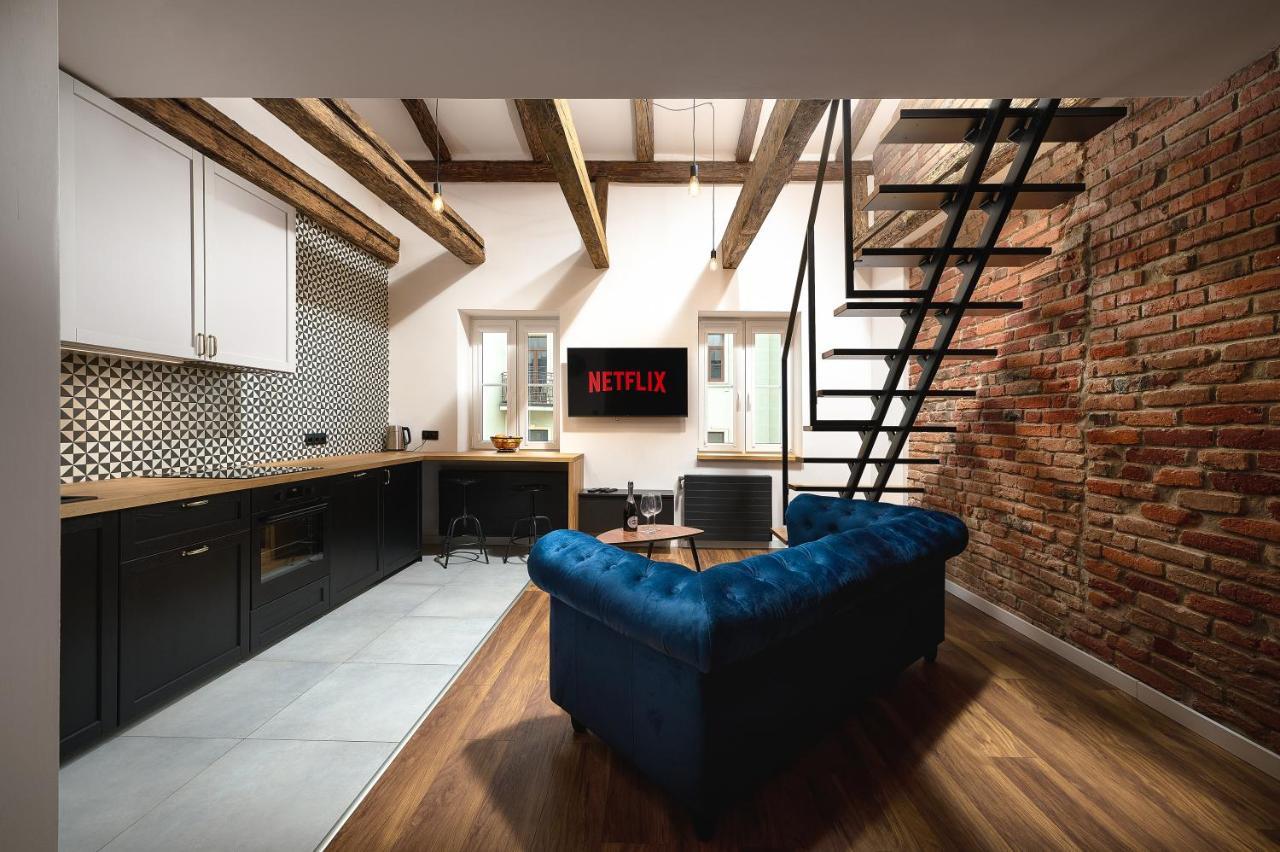 Apartamenty Piotrkowska 37 Loft W Centrum Lodzi Klimatyzacja Eksteriør bilde